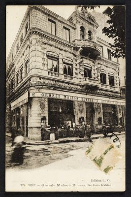 La Maison Ulysse : carte postale vers 1914 (Médiathèque V. Larbaud)