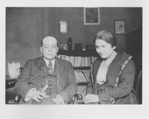  Valery Larbaud et Adrienne Monnier en 1919