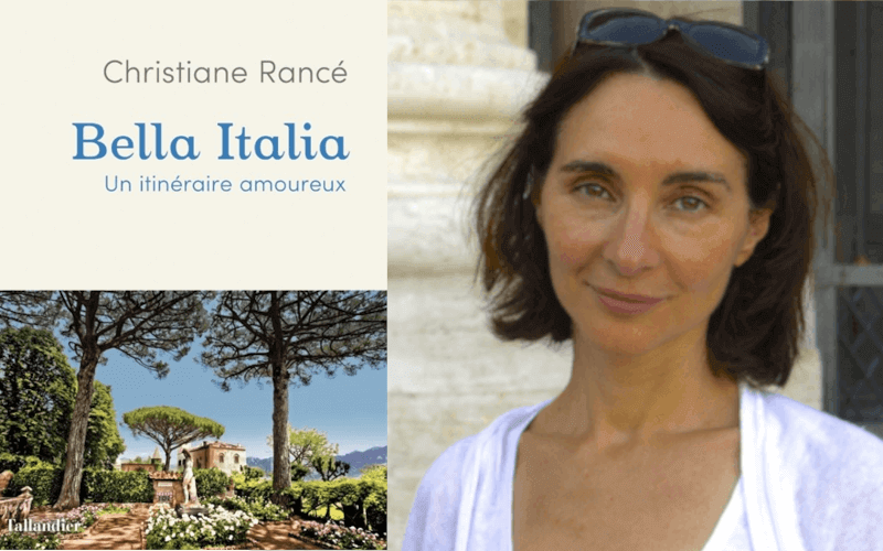 Christiane Rancé, lauréate du Prix de la critique Valery Larbaud 2024 pour son livre "Bella Italia : un itinéraire amoureux"