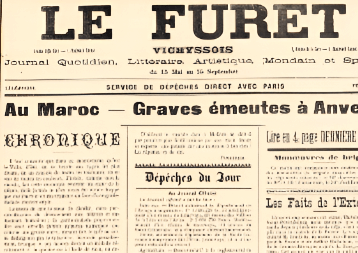 le furet vichyssois presse journal