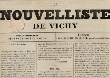 le nouvelliste de vichy presse journal