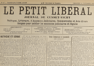 le petit liberal de cusset presse journal