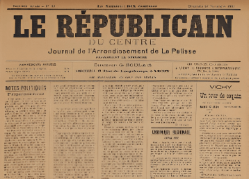 le republicain du centre presse journal