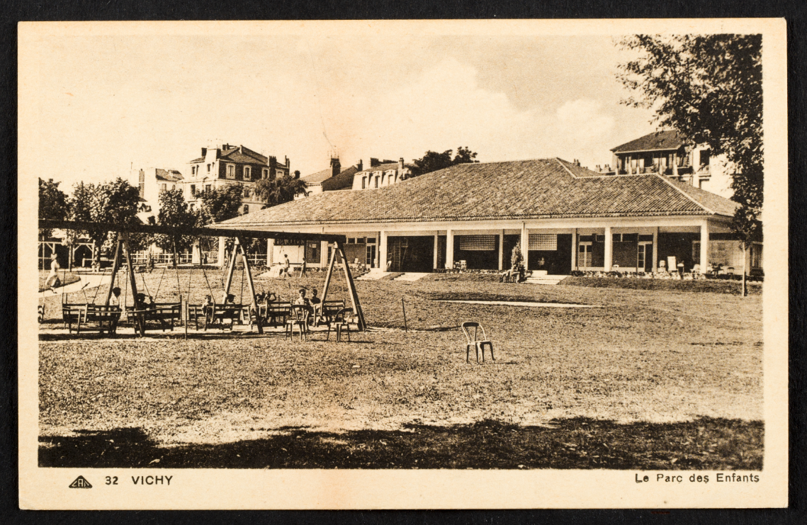 Parc du Soleil : carte postale vers 1936 (coll. Jacques-Cousseau)