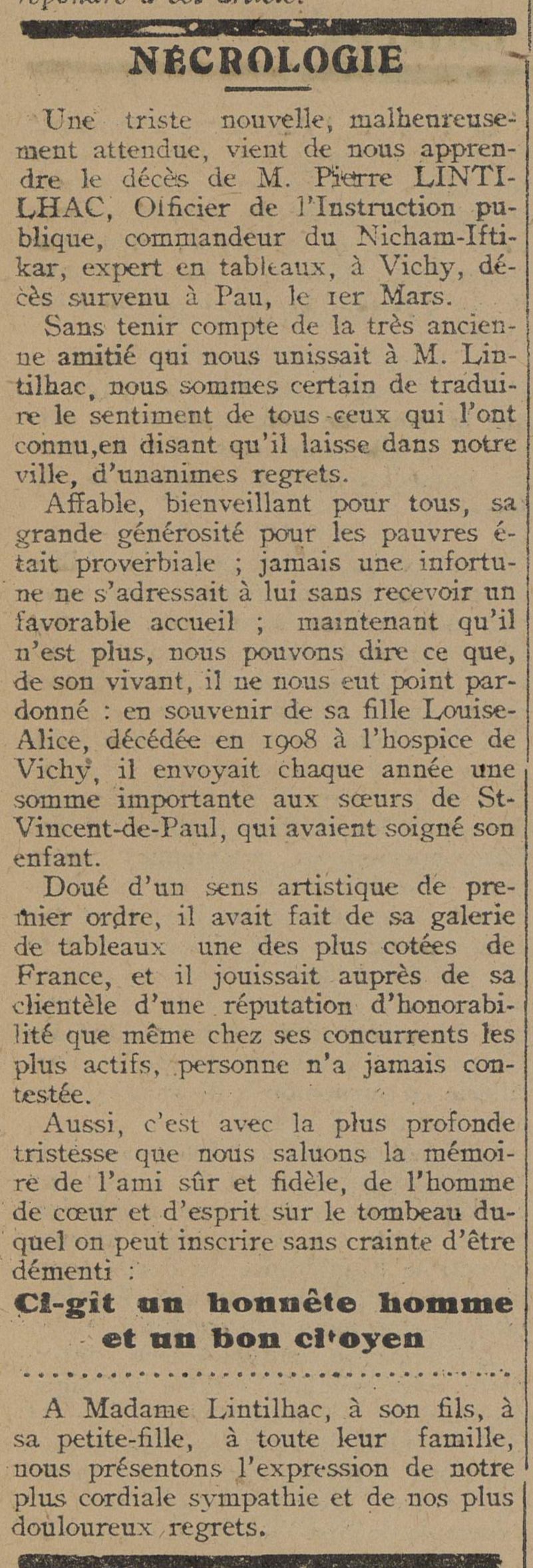 1921 03 06 Moniteur Allier